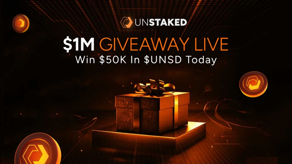 Ethereum Breaks Key Levels & Solana Stays Resilient, While Unstaked Attracts Investors with AI, Governance, & $1M Giveaway!